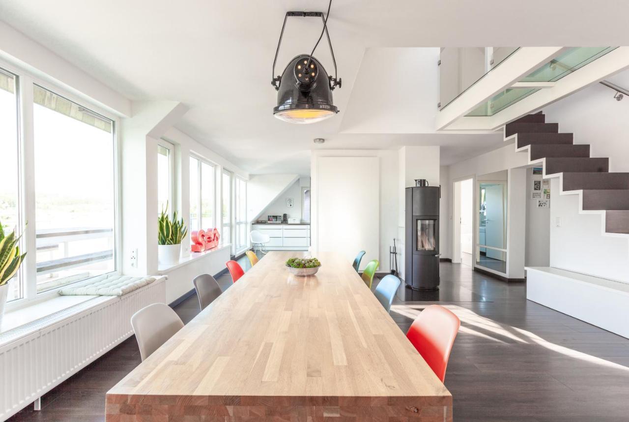 Architektenwohnungen Mit Panoramablick Bei Koeln 林德拉 外观 照片